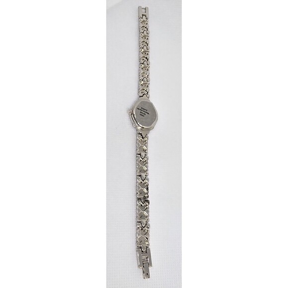 Women\'s Vivani Cocktail Stunning Silver Tone Marcasites Bracelet Band Watch 07 main image 8
